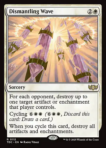 Dismantling Wave - tdc Spoiler