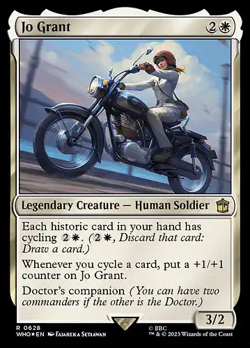Jo Grant - who Spoiler