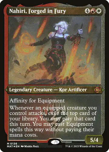 Nahiri, Forged in Fury - mat Spoiler