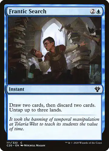 Frantic Search - c20 Spoiler