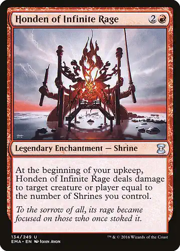 Honden of Infinite Rage - ema Spoiler