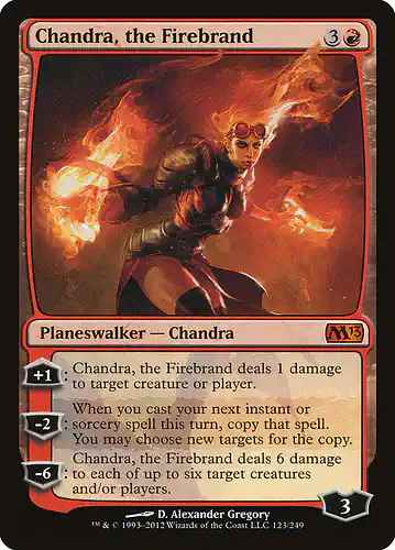 Chandra, the Firebrand - m13 Spoiler