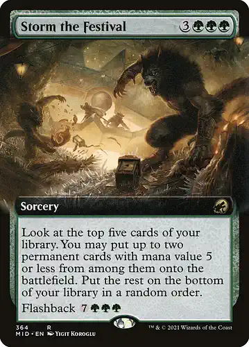 Storm the Festival - mid Spoiler