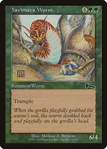 Yavimaya Wurm - ulg Spoiler