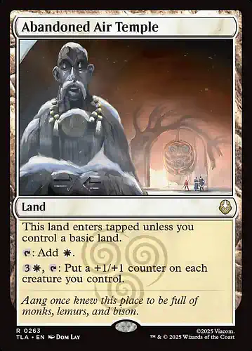 Abandoned Air Temple - tla Spoiler