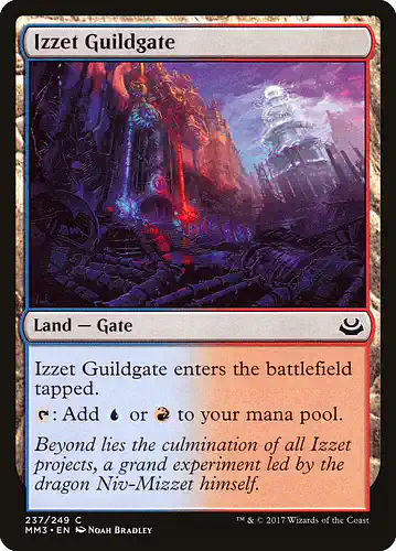 Izzet Guildgate - mm3 Spoiler