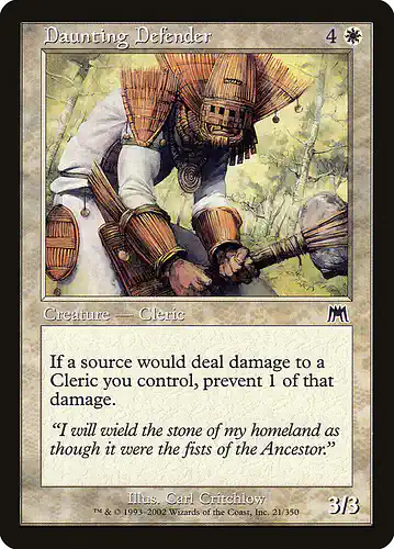 Daunting Defender - ons Spoiler