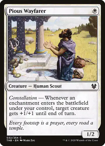Pious Wayfarer - thb Spoiler