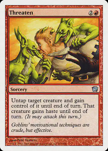 Threaten - 9ed Spoiler
