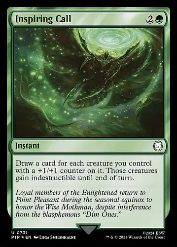 Inspiring Call - pip Spoiler
