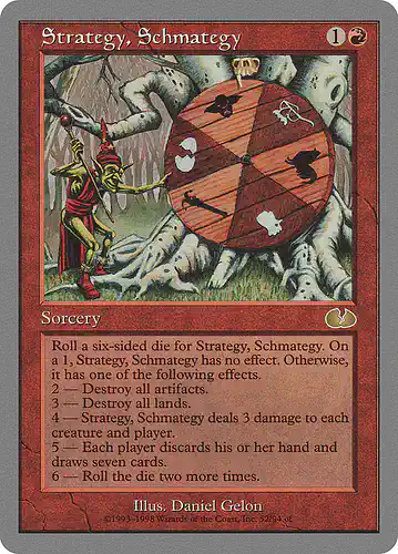 Strategy, Schmategy - ugl Spoiler