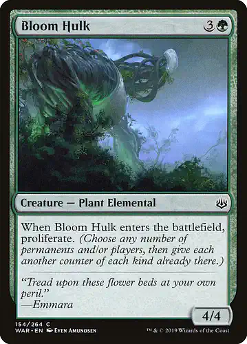 Bloom Hulk - war Spoiler
