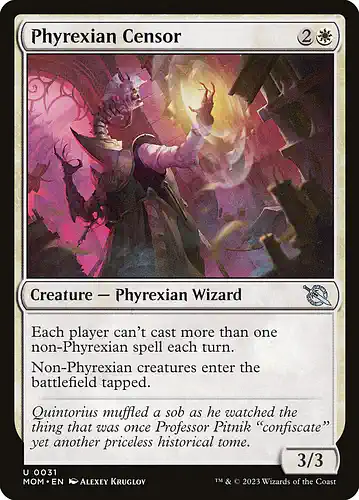 Phyrexian Censor - mom Spoiler