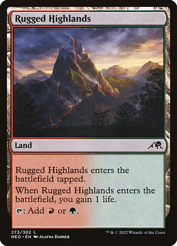 Rugged Highlands - neo Spoiler