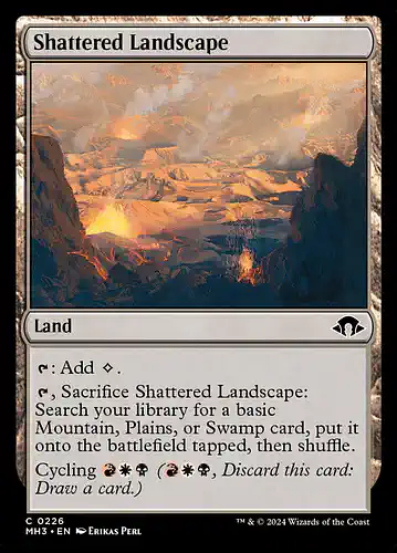 Shattered Landscape - mh3 Spoiler