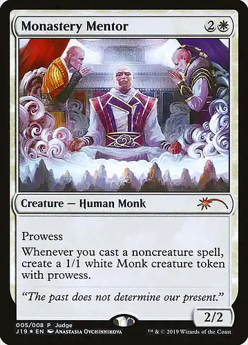 Monastery Mentor - j19 Spoiler