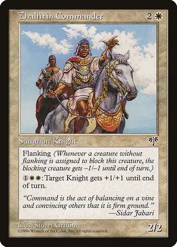 Zhalfirin Commander - mir Spoiler