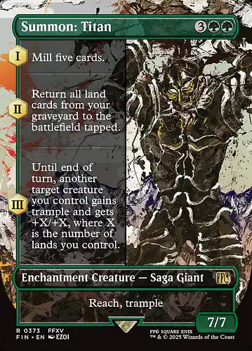 Summon: Titan - fin Spoiler