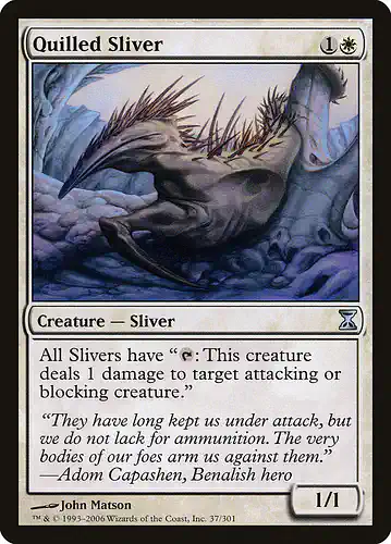 Quilled Sliver - tsp Spoiler