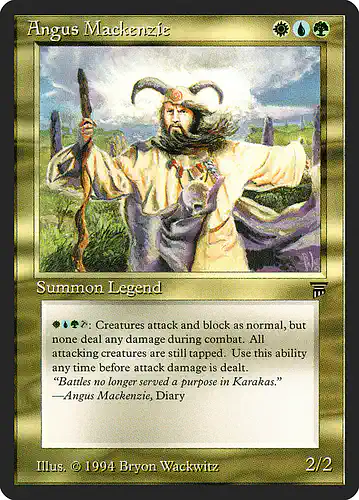 Angus Mackenzie - leg Spoiler