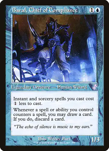 Baral, Chief of Compliance - tsr Spoiler