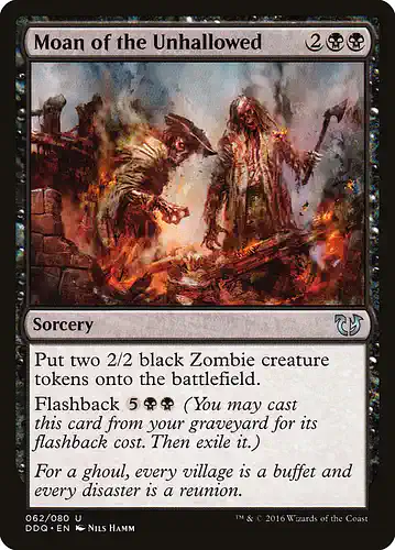 Moan of the Unhallowed - ddq Spoiler