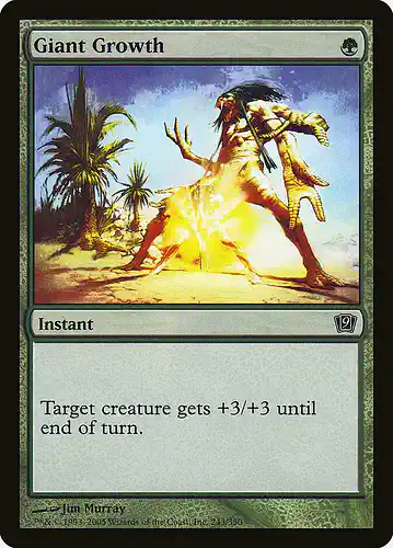 Giant Growth - 9ed Spoiler
