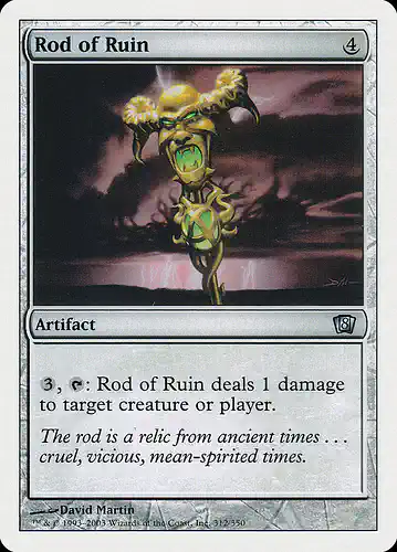 Rod of Ruin - 8ed Spoiler