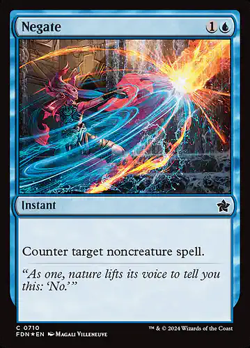 Negate - fdn Spoiler