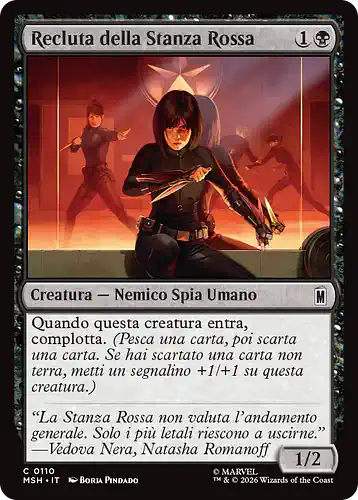 Red Room Recruit - msh Spoiler