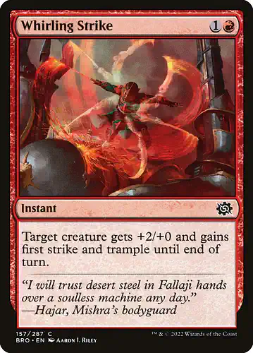 Whirling Strike - bro Spoiler