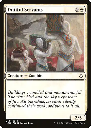 Dutiful Servants - hou Spoiler