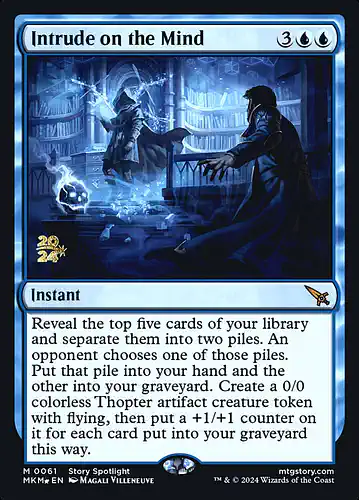 Intrude on the Mind - mkm Spoiler