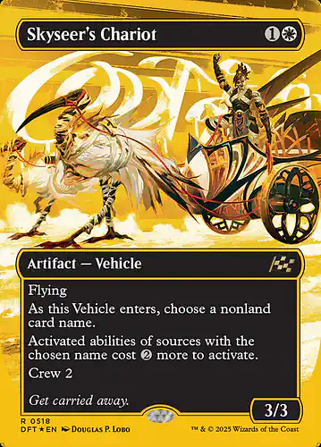 Skyseer's Chariot - dft Spoiler
