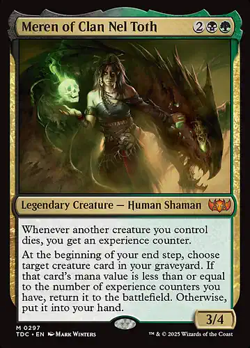 Meren of Clan Nel Toth - tdc Spoiler