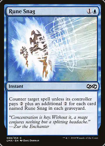 Rune Snag - uma Spoiler