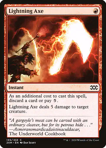 Lightning Axe - 2xm Spoiler
