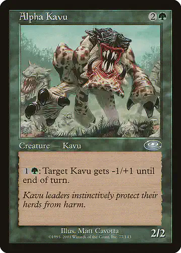 Alpha Kavu - pls Spoiler