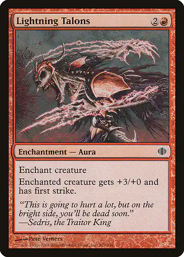 Lightning Talons - ala Spoiler
