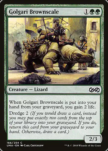 Golgari Brownscale - uma Spoiler