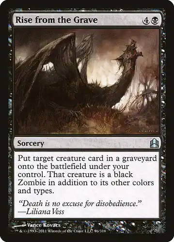 Rise from the Grave - cmd Spoiler