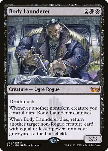 Body Launderer - snc Spoiler