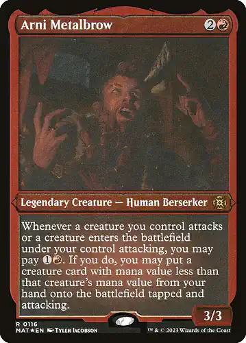 Arni Metalbrow - mat Spoiler