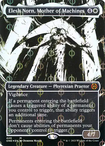 Elesh Norn, Mother of Machines - one Spoiler