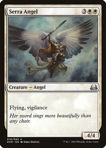 Serra Angel - dvd Spoiler