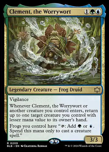 Clement, the Worrywort - blb Spoiler