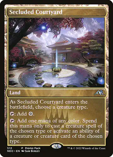 Secluded Courtyard - neo Spoiler