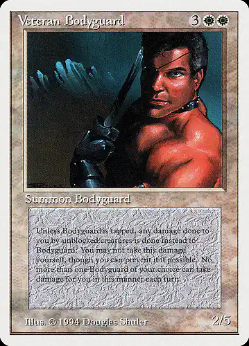 Veteran Bodyguard - sum Spoiler