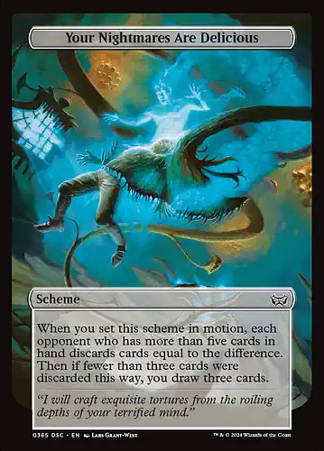 Your Nightmares Are Delicious - dsc Spoiler