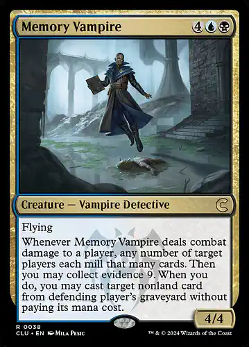 Memory Vampire - clu Spoiler
